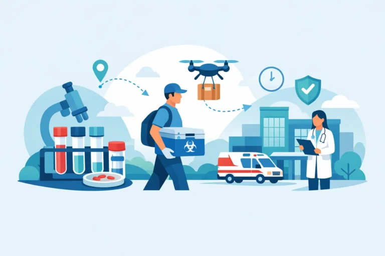 Medical Sample Delivery Process Explained