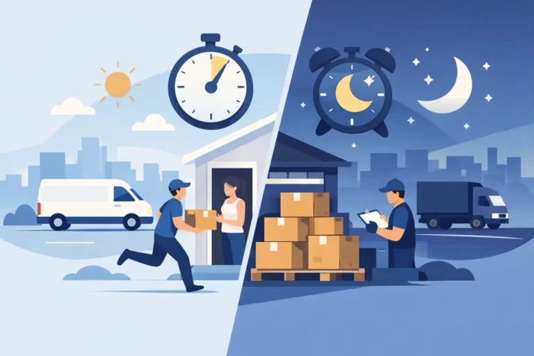 Same Day vs Next Day Delivery Explained