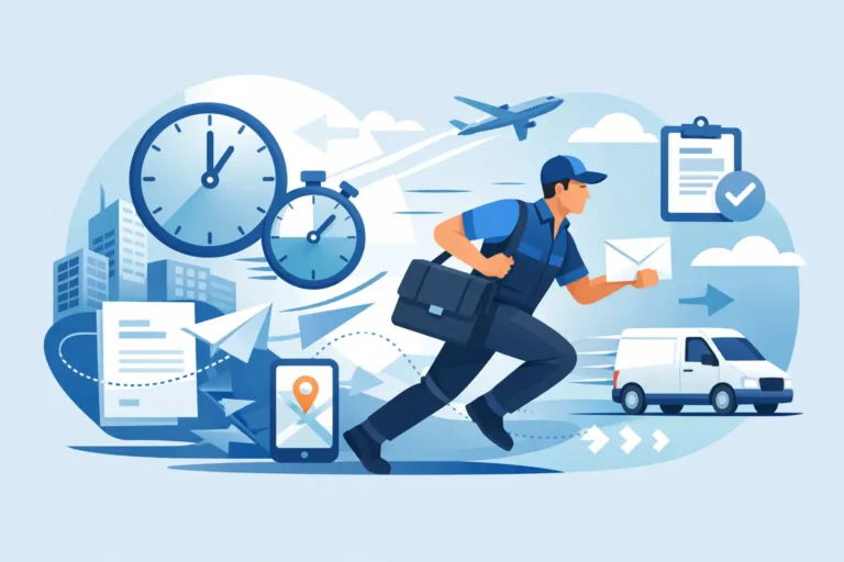 When to Use a Same Day Document Courier